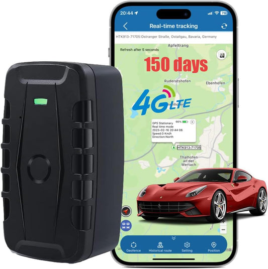 Never Lose Your Vehicle Again: Happytripgear’s 150-Day GPS Tracker