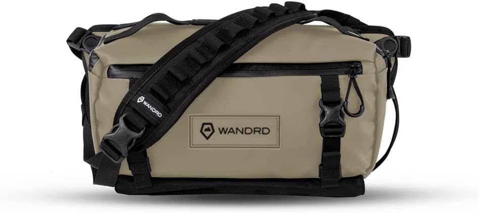 WANDRD ROGUE V1 6L Sling: Compact Camera Sling and Crossbody Bag with Fast Access, 3-Way Carry– Lightweight Everyday Bag Great for Travel, Photography, and Daily Use (Yuma Tan)
