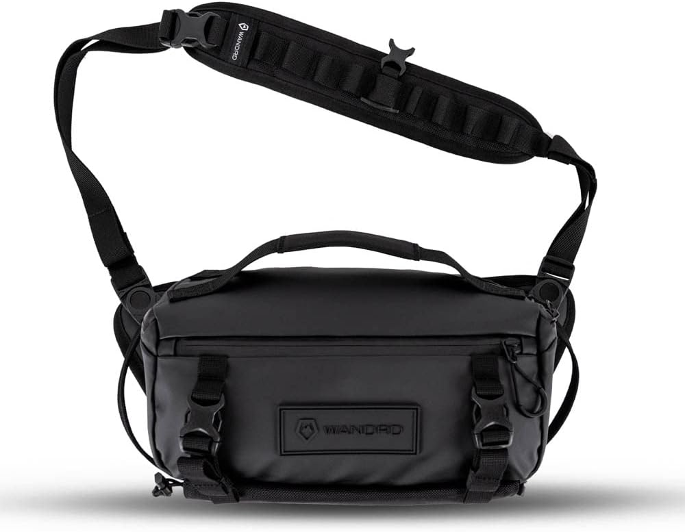 WANDRD ROGUE V1 6L Sling: Compact Camera Sling and Crossbody Bag with Fast Access, 3-Way Carry– Lightweight Everyday Bag Great for Travel, Photography, and Daily Use (Black)