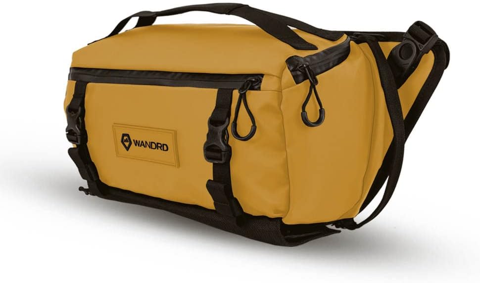 WANDRD ROGUE V1 9L Sling: Compact Camera Sling and Crossbody Bag with Fast Access, 3-Way Carry– Lightweight Everyday Bag Great for Travel, Photography, and Daily Use (Dallol Yellow)