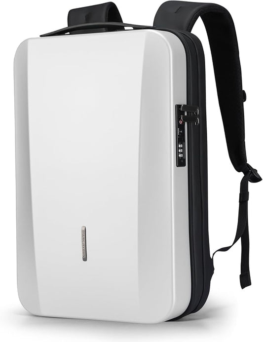 MARK RYDEN Laptop Backpack for Men, Hard Shell Anti-Theft Backpack with TSA Approved Lock and USB Charging Port, Business Backpack for Working, Commuting