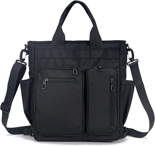 mygreen Tokyo Tote Messenger Backpack Convertible Tote Bag and Backpack, Fits 15.6" Laptop