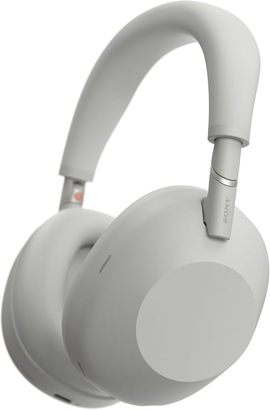 Sony WH-1000XM6 The Best Noise Canceling Wireless Headphones, HD NC Processor QN3, 12 Microphones, Adaptive NC Optimizer, Mastered by Engineers, Studio-Quality, 30-Hour Battery, Platinum Silver