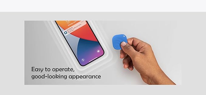 [2025 New, Designed in California], Tagigo Tracker, Compatible with Find Hub, Replaceable Battery, Ideal for Keys, Bags, Luggage, etc (Android Only - 4-Pack Pink)