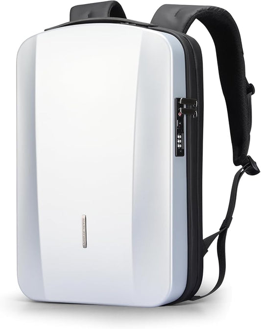 MARK RYDEN Laptop Backpack for Men, Hard Shell Anti-Theft Backpack with TSA Approved Lock and USB Charging Port, Business Backpack for Working, Commuting
