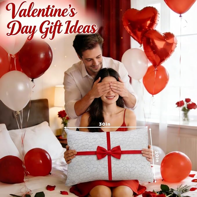 King Size Pillows 2 Pack, Cooling Bed Pillow for Sleeping King Size Set of 2, Shredded Memory Foam Pillows for Neck Pain Relief, Luxury Firm and Soft Adjustable Pillow for Side Back Stomach Sleepers