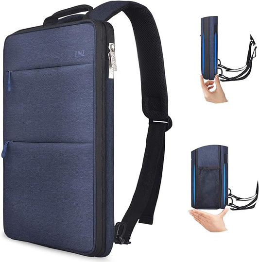 ZINZ Slim & Expandable Laptop Backpack 15 15.6 16 Inch Sleeve, Spill-Resistant Notebooks Bag Case for Most 14-16 Inch MacBooks Surface-Books Dell HP Lenovo Asus Computers,B01L01