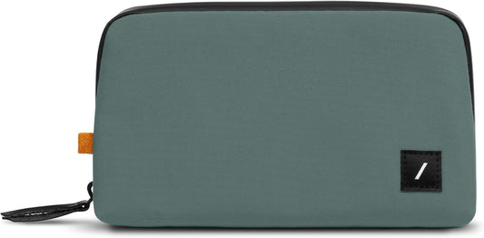 Native Union Stow Lite Organizer W.F.A Tech Organizer – Minimalist Travel Pouch Made of Recycled Materials for Everyday Accessory Storage & Protection – Stores Cables, Chargers & More (Slate Green)
