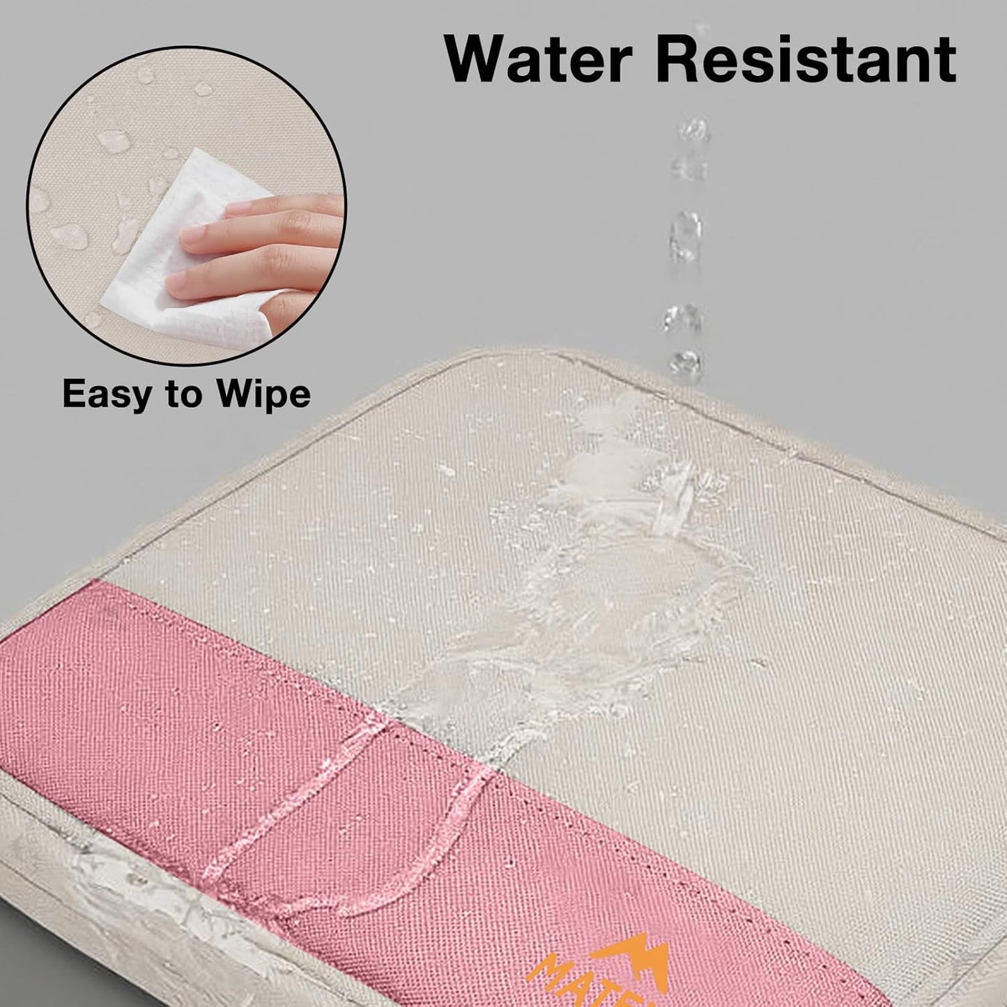 MATEIN Tech Organizer Travel Case 2 Pack for Couple, Water Resistant Charging Cord Organizer for Travel Accessories, Portable Electronics Bag for Purse, Cable, Phone & Wireless Mouse, Gifts for Work