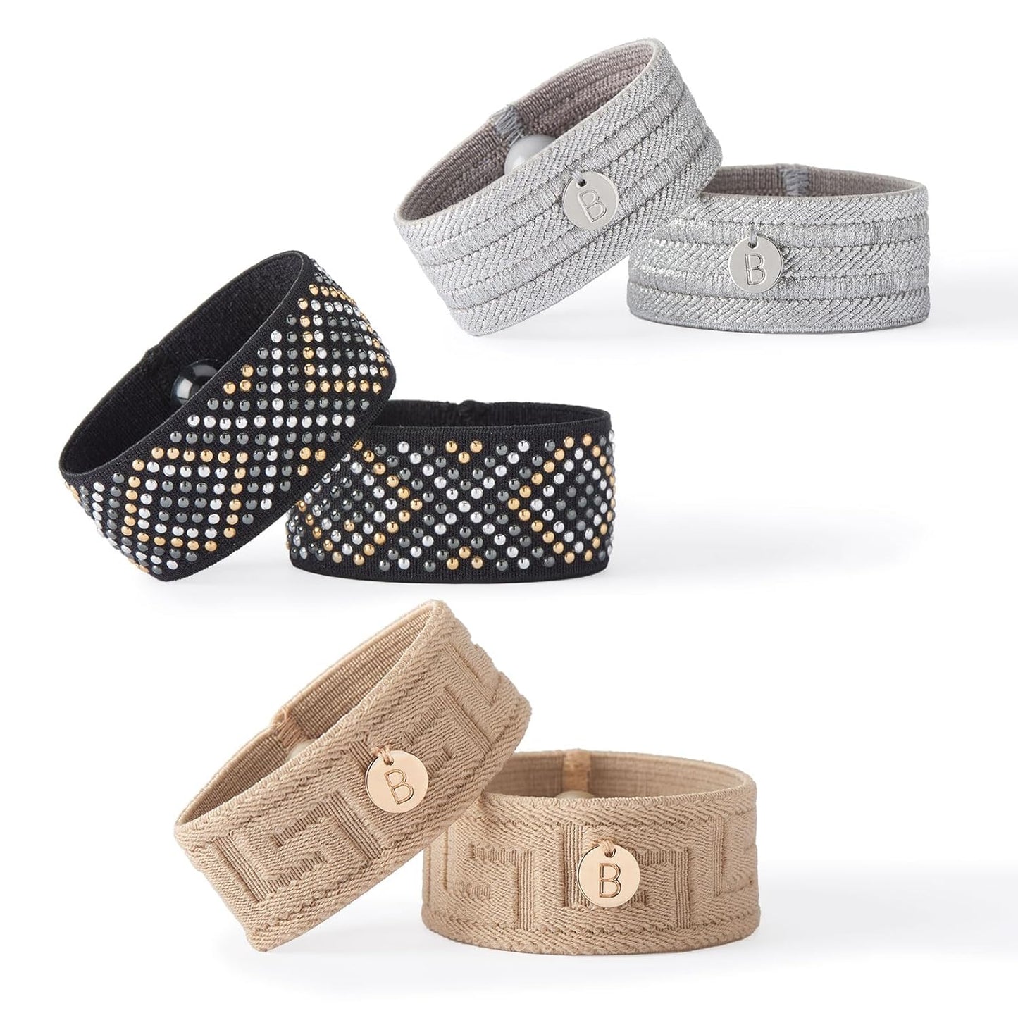 Acupressure Relief Band - Classics Pack (Medium) - Motion Sickness Bands and Nausea Relief for Pregnant Women | Travel, Pregnancy, Cruise