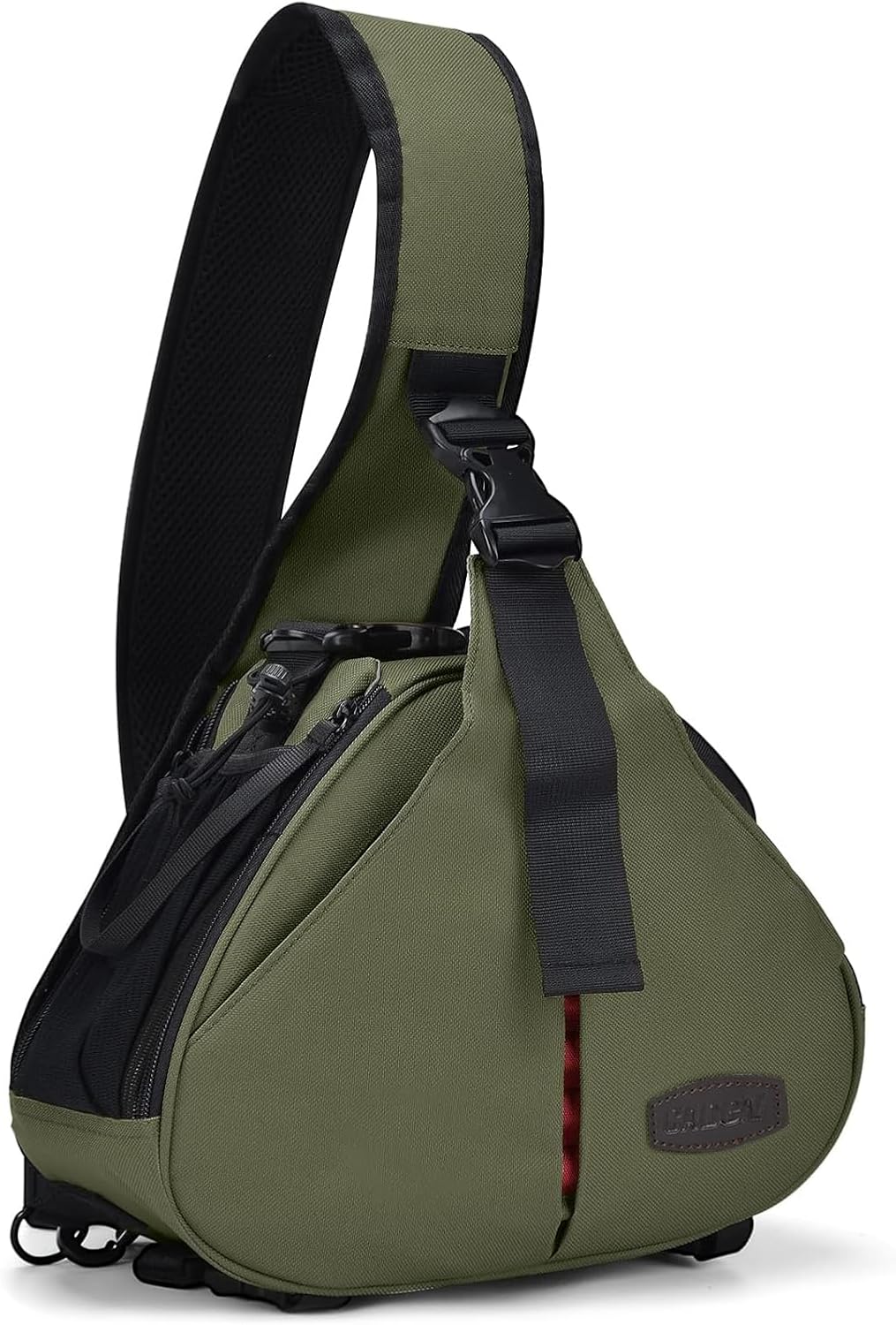 CADeN Camera Bag Sling Backpack Camera Case Waterproof with Rain Cover Tripod Holder, Compatible for DSLR/SLR Mirrorless Cameras (Canon Nikon Sony Pentax) and Accessories Green