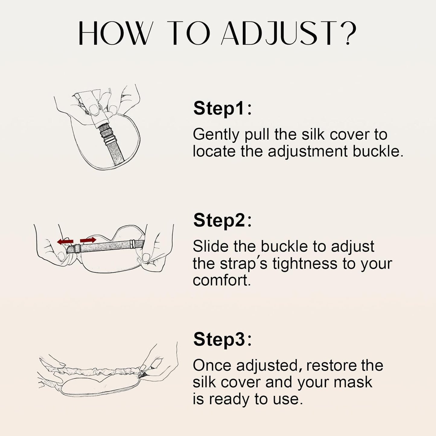 ZIMASILK Adjustable 100% 22 Momme Mulberry Silk Sleep Mask for Sleeping, Filled with Premium Mulberry Silk, Softest & Breathable Eye Sleeping Mask (Leopard - Black White)