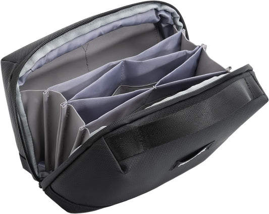 LENTION Electronics Organizer Bag Cable Tech Pouch for Electronic Accessories, Cable Organizer, Scratch-Resistant, Shock Proof, Padded Bag for AirPods, Charger Power Bank, Phone, Cord