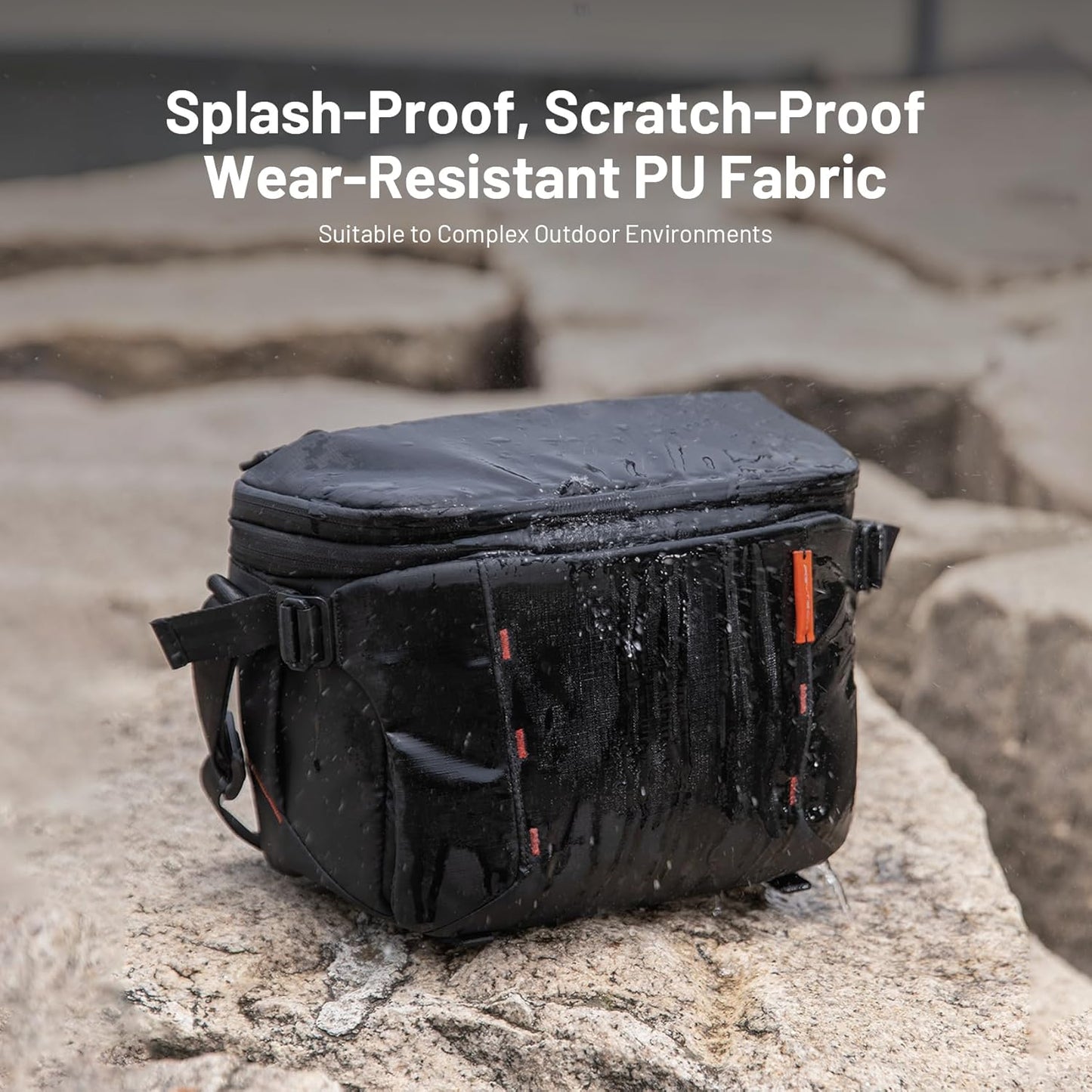 PGYTECH OneMo Sling Camera Bag 7L-9L, waterproof Crossbody Camera Shoulder Bag for Photographers Travel, DSLR Camera Bag for Sony/Canon/Nikon/DJI Mavic/Mirrorless/Tripod/Laptop