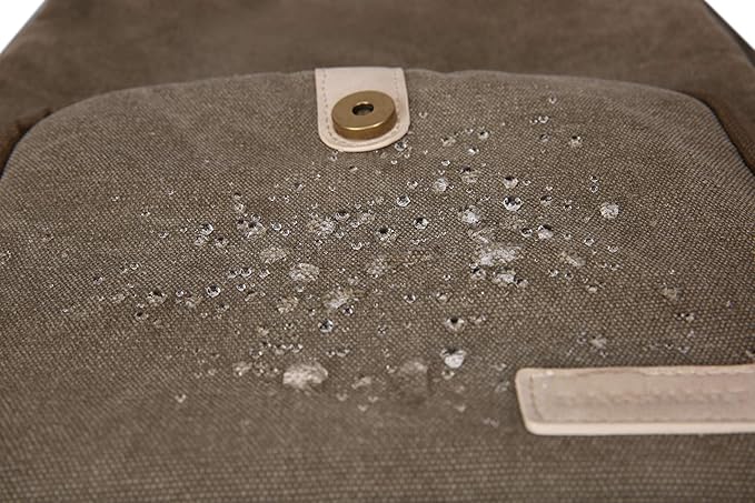 BAGSMART Camera Backpack, DSLR SLR Waterproof Camera Bag with 15 Inch Laptop Compartment & Tripod Holder & Rain Cover, Green